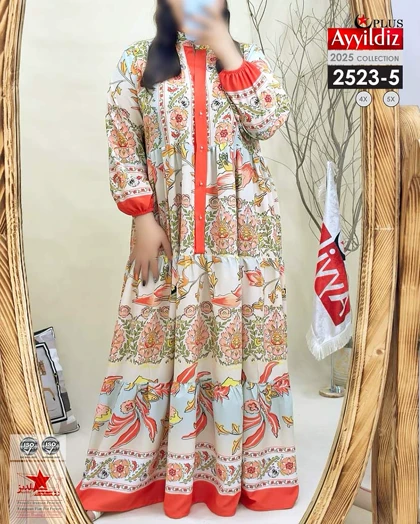 پیراهن مجلسی ترند زنانه سایز بزرگ کد 2523