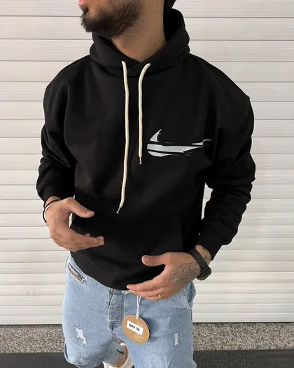 هودی مشکی مدل Nike