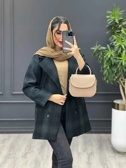 پالتو چهاردکمه دوجیب