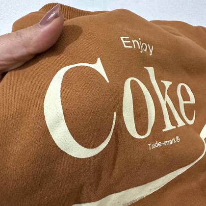بلوز دورس دخترانه COKE پشت بافت اورجینال