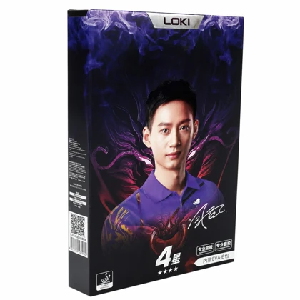 راکت پینگ پنگ لوکی LOKI R402 چهار ستاره به همراه کاور