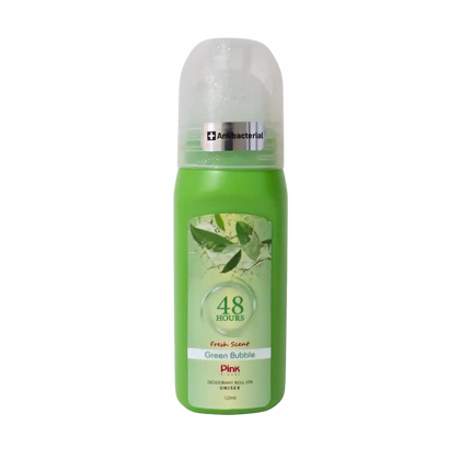 مام رول صدفی پینک ویژوآل مدل Green Bubble حجم 120 میلی لیتر - گیاهی