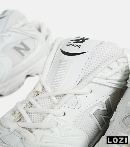 کفش کتانی مردانه و زنانه سفید NEW BALANCE 530