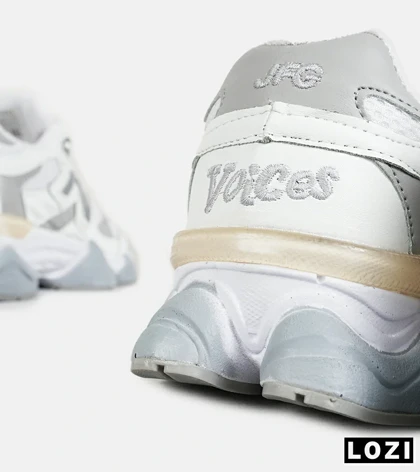 کفش کتانی زنانه طوسی سفید NEW BALANCE 9060