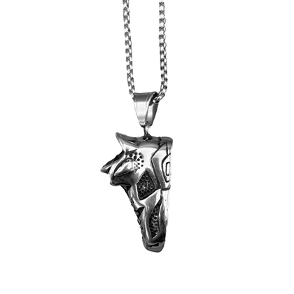 گردنبند استیل کفش جردن مدل 78120