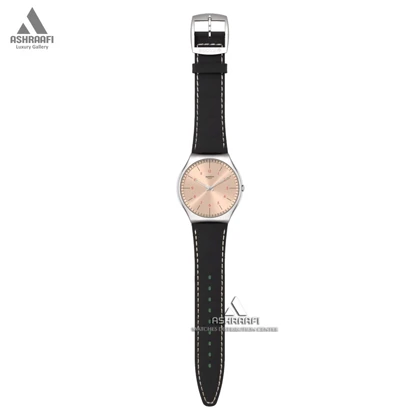 ساعت سواچ صفحه رز گلد Swatch SS07S118