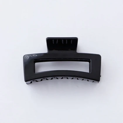 کلیپس ساده مشکی مستطیلی کد 206