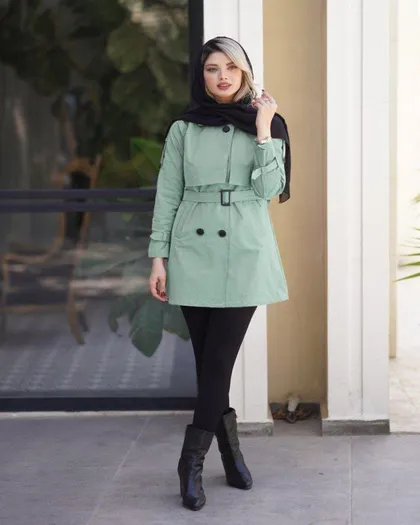بارانی مدل غزل کد 809