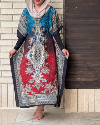 ساحلی پانچ دوبل سیلک هندی 1245