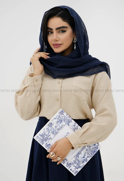 شومیز پشت دکمه آرمانی کد1005928