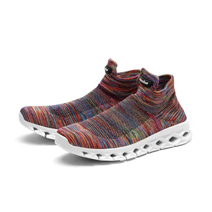 کتانی راحتی قطره جزبا مولتی کالر - Jazba Qatra Sockün Frost Berry