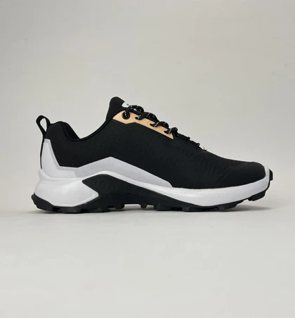 کفش ضدآب آی رانر مشکی زیر سفید I - Runner رویه برزنتی