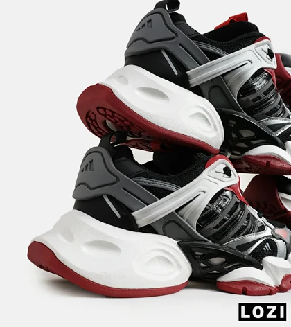 کفش کتانی مردانه و زنانه مشکی سفید قرمز ADIDAS performance x9000l4