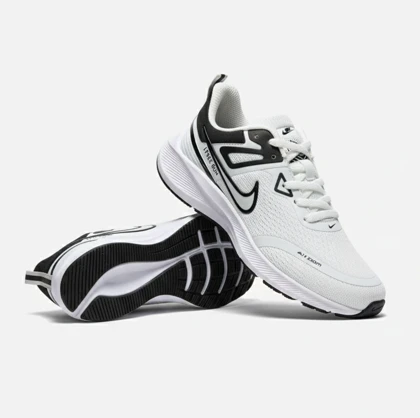 کفش کتانی نایک I free run سفید مشکی کد 294894