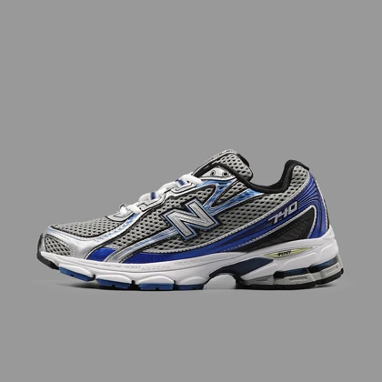 نیوبالانس 740 نقره ای آبی New Balane 740 Silver Blue