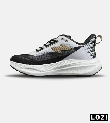 کفش کتانی مردانه و زنانه مشکی سفید New Balance 860 Boost مدل 7939