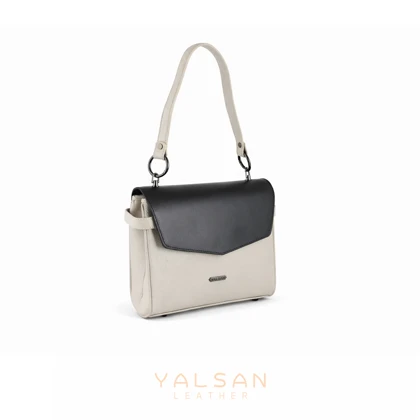 کیف دوشی و دستی زنانه چرم یلسان مدل ماژولار ستا کد 214-MC
