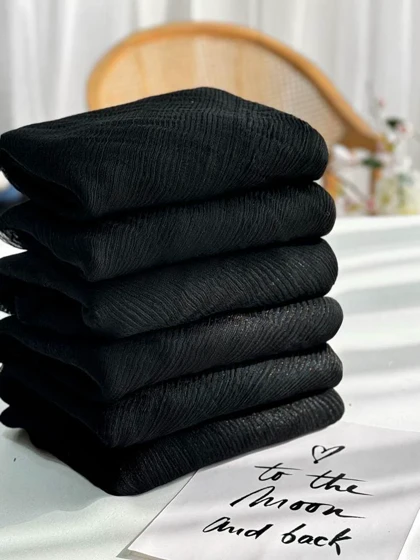 شال مشکی کبریتی