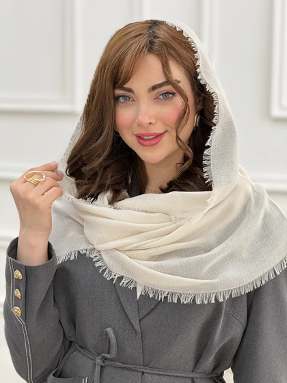 شال نخی ملانژ دورریش