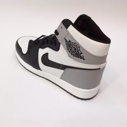 کفش راحتی مردانه نایکی مدل ایر جردن طوسی مشکی