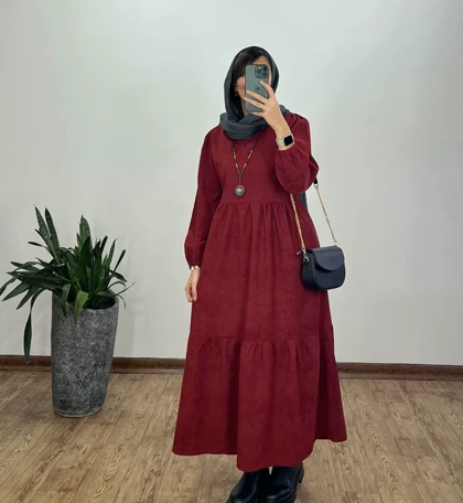 پیراهن مانتویی تانیا