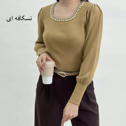 بلوز بافت مروارید 1007808