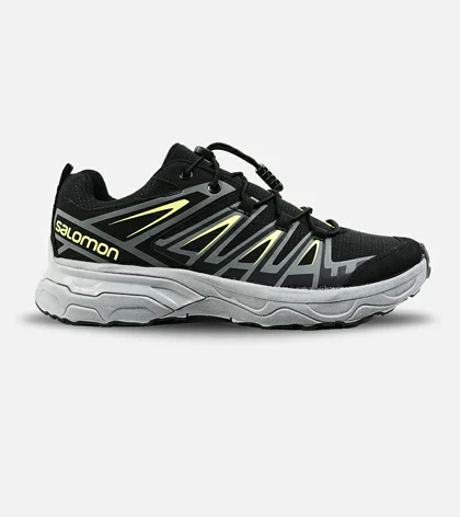 کفش کتانی مشکی سبز سالومون Salomon X ULTRA