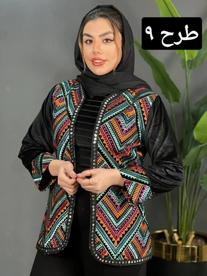 کت مزونی مخمل کد 1546