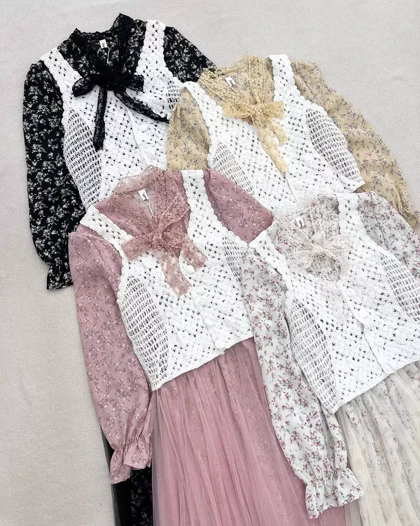 ست پیراهن و جلیقه و کمربند مدل 2 کد 5555