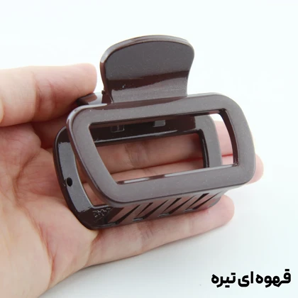 کلیپس دخترانه مدل مربعی ساده کوچک