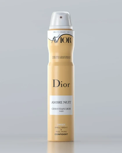اسپری بدن اویور مدل Dior-Ambre Nuit حجم 200میل