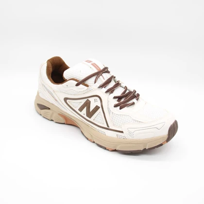 کتانی نیوبالانس 1064 سفید قهوه ای بزرگپا کد 545400