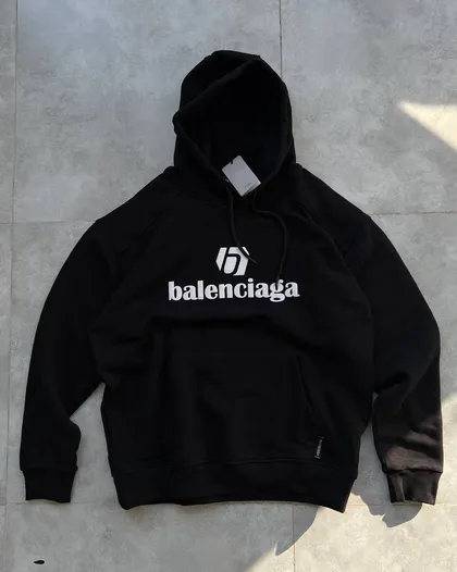 هودی سه نخ ضخیم BALENCIAGA رنگ مشکی