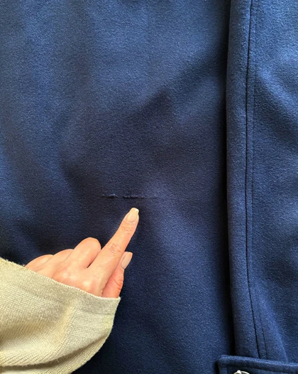 پالتو Snowy (سرمه ایی) (اوتلت)