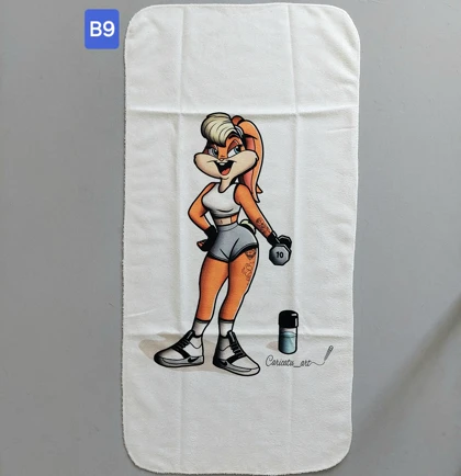 حوله و زیرانداز باشگاهی سایز 50 در 100