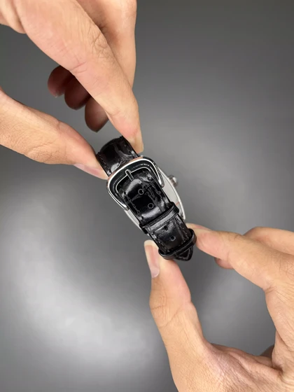 ساعت مچی فرانک مولر قاب سیلور صفحه نگین‌دار Franck Muller