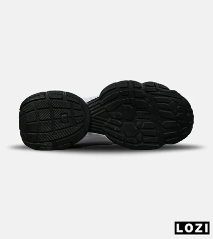 کفش کتانی مردانه و زنانه سفید طوسی آبی NEW BALANCE 990 مدل 8516