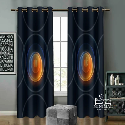 پرده کودک طرح اپل کروی مدل W5115