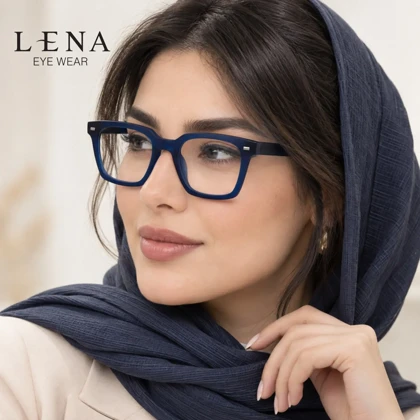 عینک طبی لنا مدل LE933 C03 سرمه ای