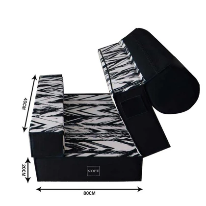 کاناپه تخت شو یک نفره زیگزاگ مدل M1001