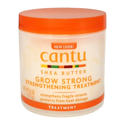 کرم تقویت کننده و ضد حرارت مو کنتو Cantu Shea Butter Grow Strong Strengthening Treatment
