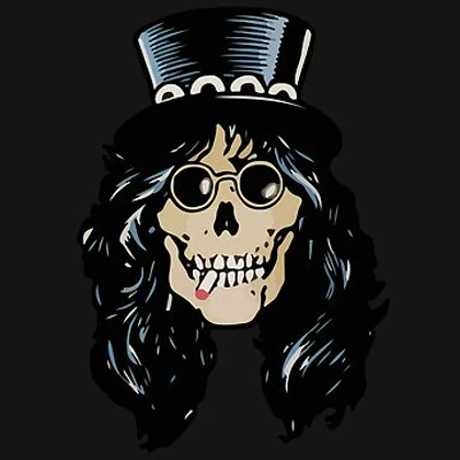 تیشرت guns n roses گانز ان روزز Slash (Guns N' Roses) کد 180591