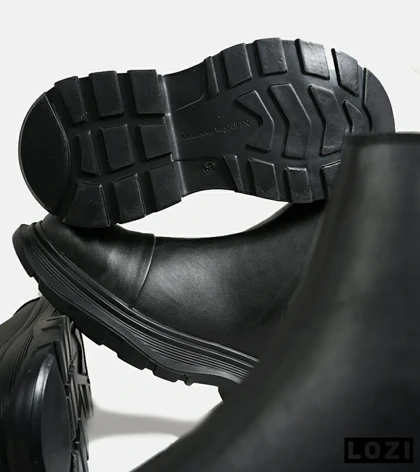 بوت مردانه مشکی Alexander McQueen