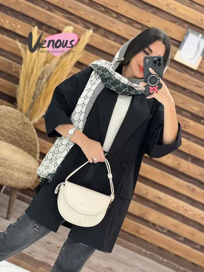 مانتو کتی چهاردکمه یقه پهن