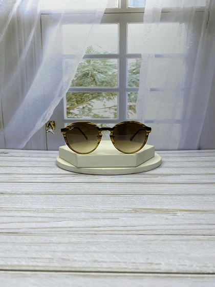 عینک آفتابی Ray-Ban RB 4334D فریم ترکیبی کائوچو و فلز با عدسی کریستال و استاندارد UV400