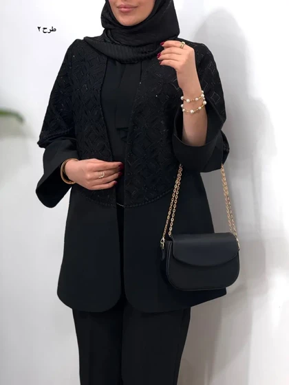 مانتو مجلسی سوزندوزی آیسو رزیتا(ایراد دار)
