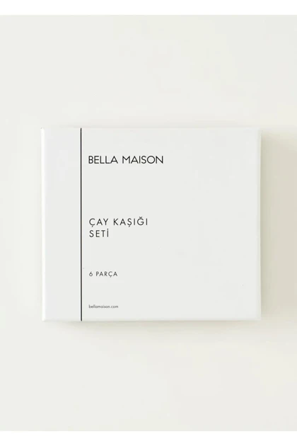 قاشق چای‌خوری Bella Maison مدل Siena فولادی
