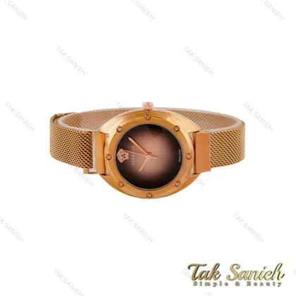 ساعت ورساچه زنانه حصیری رزگلد Versace-5337-L