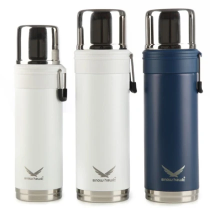 فلاسک دو جداره اسنوهاک Snow Hawk مدل BAIKAL کد SN-C6143 ظرفیت 450ml