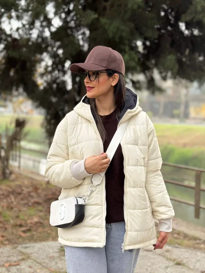 کاپشن کلاهدار پاتریس ( ارسال رایگان )